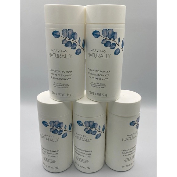 Mary Kay Other - MARY KAY NATURALLY EXFOLIATING POWDER Lot Of 5 100% NATURAL ORIGIN 123970 Read